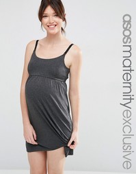 Платье на бретельках для беременных ASOS Maternity NURSING LOUNGE