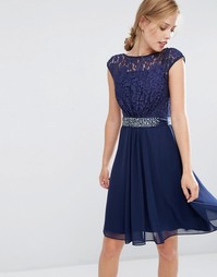 Coast Lori Lee Lace Dress - Темно-синий