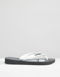 Шлепанцы с принтом Havaianas Star Wars - Белый