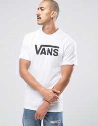 Белая футболка с логотипом Vans VGGGYB2 - Белый