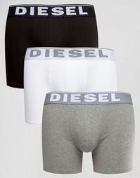3 боксеров‑брифов с логотипом на поясе Diesel - Мульти