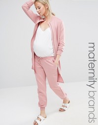 Джоггеры в стиле casual для беременных Bluebelle Maternity - Blush