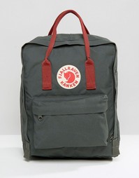 Контрастный рюкзак объемом 16 л Fjallraven Kanken - Зеленый