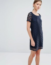Кружевное платье мини Vero Moda - Полное затмение