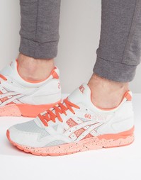 Серые кроссовки с яркими вставками Asics Gel-Lyte V H6Q0L 1010 - Серый