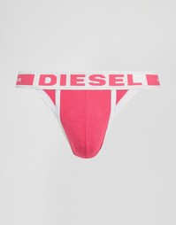 Розовые трусы с открытой задней частью Diesel Hero Fit - Розовый