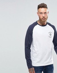 Бейсбольный лонгслив Original Penguin - Белый