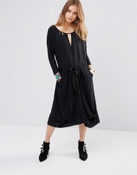 Платье Free People Easy Squeezy - Черный