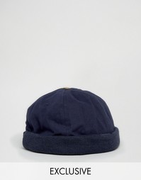 Темно-синяя кепка Reclaimed Vintage - Темно-синий