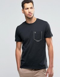 Футболка с карманом Original Penguin - Черный