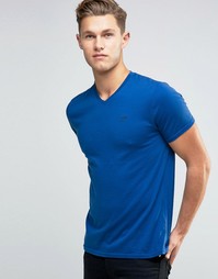Футболка слим с V‑образным вырезом Hollister - Синий