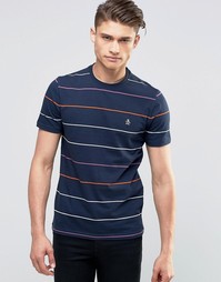 Футболка в полоску Original Penguin Pop - Темно-синий