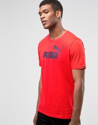 Красная футболка с логотипом Puma No.1 83185405 - Красный