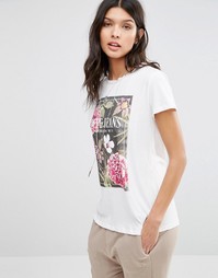 Футболка с логотипом Pepe Jeans Chrissie - 808mousse