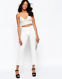 Зауженные брюки Glamorous - Белый