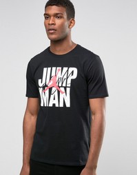 Черная футболка Nike Jordan Jumpman 801070-010 - Черный