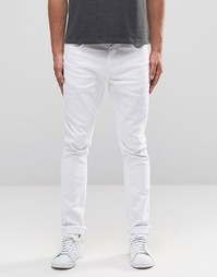 Белые джинсы скинни Selected Homme - Белый