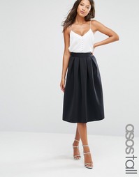 Юбка миди для выпускного ASOS TALL - Черный