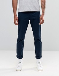 Зауженные эластичные брюки чинос Original Penguin - Темно-синий