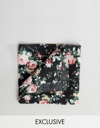 Платок для нагрудного кармана с цветочным принтом Reclaimed Vintage