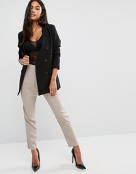 Supertrash Pasa Pleat Detail Trouser - Бежевый