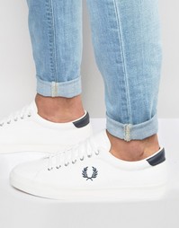Кроссовки в елочку Fred Perry Underspin - Белый