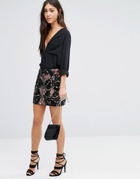 Жаккардовая юбка Glamorous