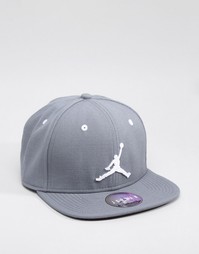 Nike Jordan Jumpman Snapback Cap In Grey 619360-067 - Серый