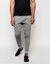 Серые спортивные брюки скинни Nike TF 805162-091 - Серый