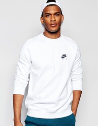 Nike Air Sweatshirt In White 809058-100 - Белый