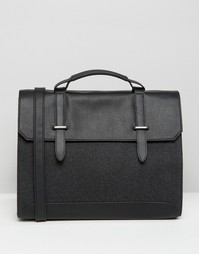 Серый портфель ASOS - Угольный