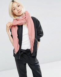 Легкий oversize-шарф ASOS - Коралловый