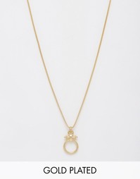 Ожерелье с морским дизайном Pilgrim - Золотой