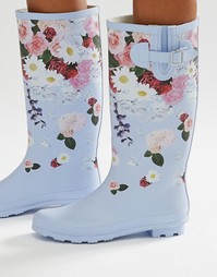 ASOS GARDEN Floral Wellies - Мульти