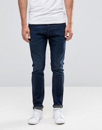 Зауженные джинсы темного цвета индиго Diesel Tepphar 857Z