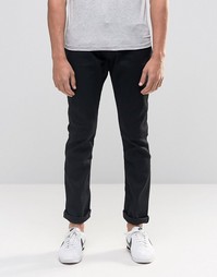 Джинсы слим Wrangler Larston - Perfect black