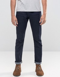 Темные джинсы слим Wrangler Larston - Rinse broke