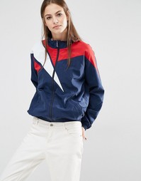 Темно-синяя куртка-пилот Reebok - Синий