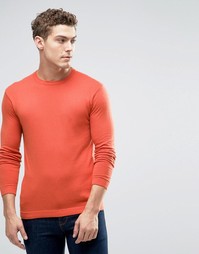 Джемпер с круглым вырезом United Colors of Benetton - Orange 31y