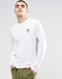 Лонгслив adidas Originals Tact AY9276 - Белый