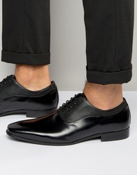 Оксфордские туфли из черной кожи Aldo Alson - Черный