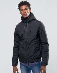 Черная куртка с капюшоном Hilfiger Denim - Черный