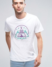 Футболка с логотипом Penfield Wigwam - Белый