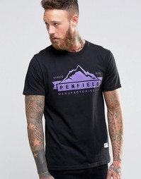 Футболка с логотипом в виде гор Penfield - Черный