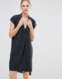 Y.A.S Leopard Dress - Ab12 1col aop