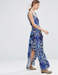 Vero Moda Easy Printed Maxi Dress - Egypt print