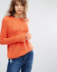 Maison Scoth Coral Knitted Jumper - Оранжевый