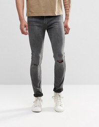 Супероблегающие рваные джинсы Levis Line 8 519