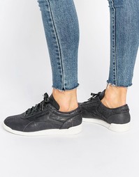 Низкие черные кроссовки Reebok Premium Gravel - Гравий