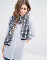 Шарф с узором Фэйр-Айл Jack Wills Kildown
